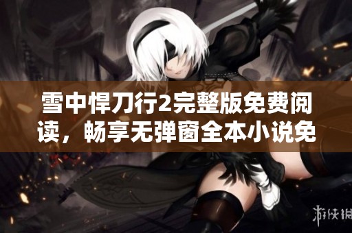 雪中悍刀行2完整版免费阅读，畅享无弹窗全本小说免费阅读体验