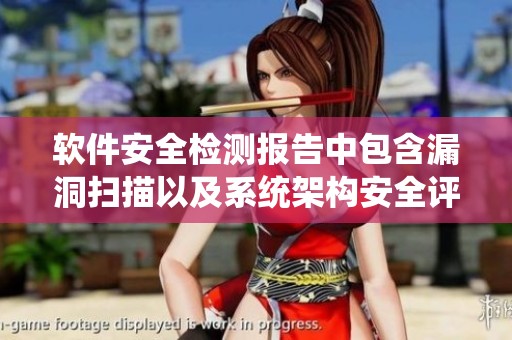 软件安全检测报告中包含漏洞扫描以及系统架构安全评估的结果分析