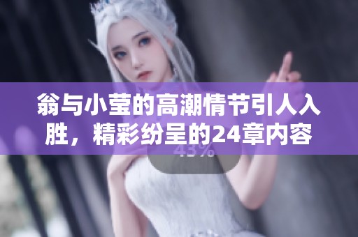 翁与小莹的高潮情节引人入胜，精彩纷呈的24章内容让人期待