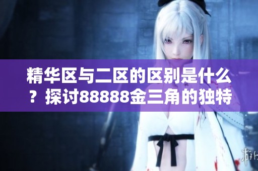 精华区与二区的区别是什么？探讨88888金三角的独特之处