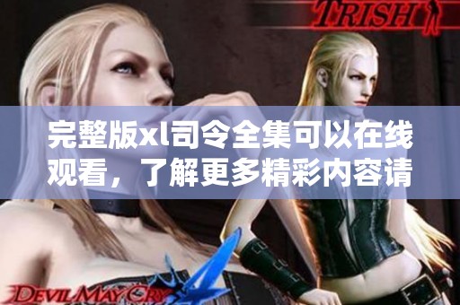 完整版xl司令全集可以在线观看，了解更多精彩内容请点击查看！