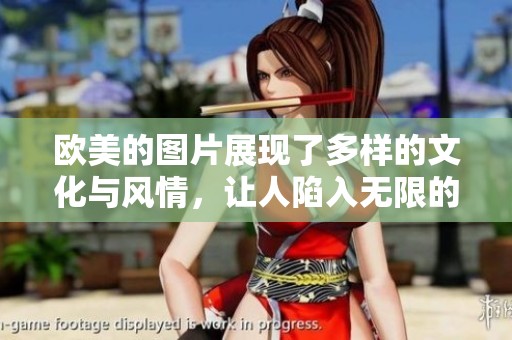 欧美的图片展现了多样的文化与风情，让人陷入无限的遐想与感受