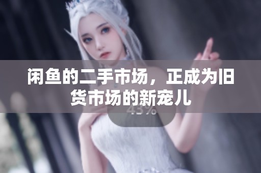 闲鱼的二手市场，正成为旧货市场的新宠儿