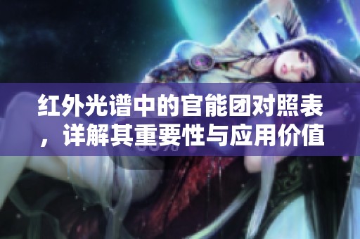红外光谱中的官能团对照表，详解其重要性与应用价值