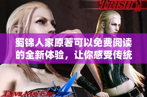 蜀锦人家原著可以免费阅读的全新体验，让你感受传统之美与现代的交融