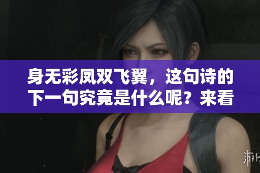 身无彩凤双飞翼，这句诗的下一句究竟是什么呢？来看看答案吧！