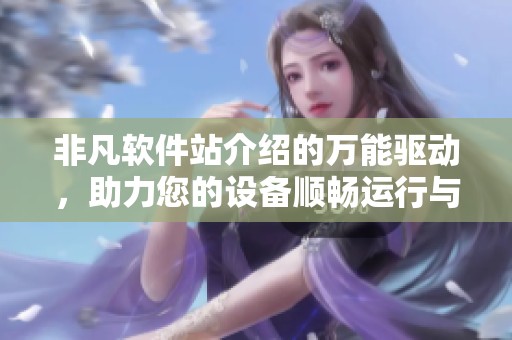 非凡软件站介绍的万能驱动，助力您的设备顺畅运行与管理