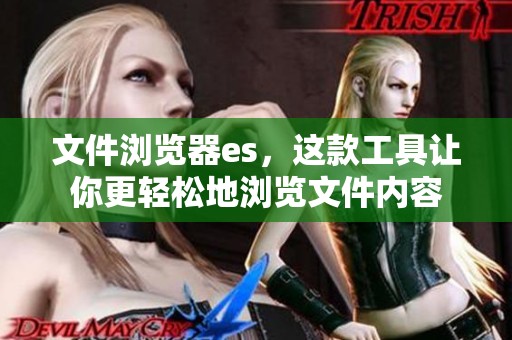 文件浏览器es，这款工具让你更轻松地浏览文件内容