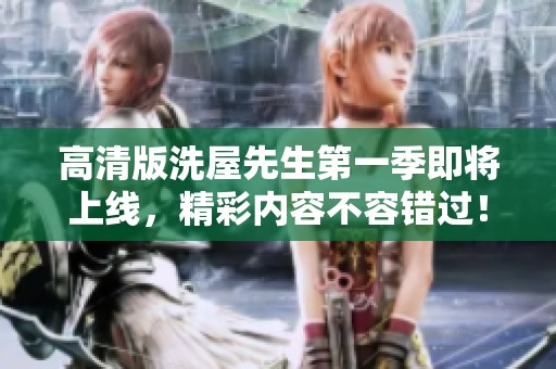 高清版洗屋先生第一季即将上线，精彩内容不容错过！