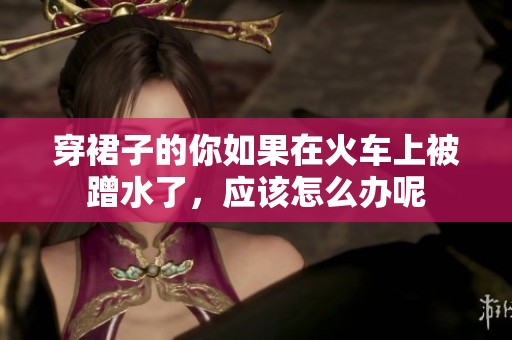 穿裙子的你如果在火车上被蹭水了，应该怎么办呢