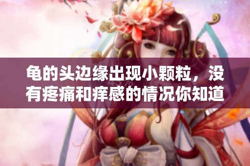 龟的头边缘出现小颗粒，没有疼痛和痒感的情况你知道吗