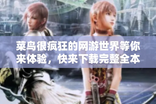 菜鸟很疯狂的网游世界等你来体验，快来下载完整全本小说吧！
