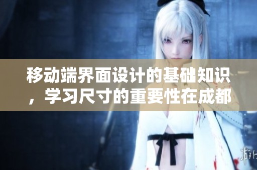 移动端界面设计的基础知识，学习尺寸的重要性在成都软件开发公司
