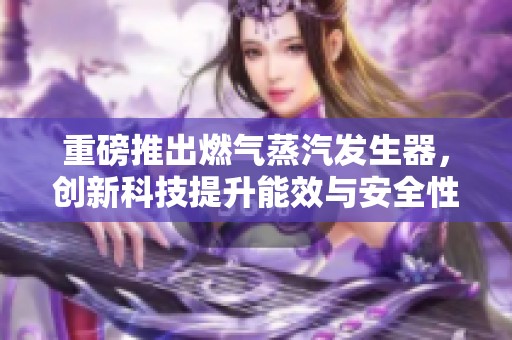 重磅推出燃气蒸汽发生器，创新科技提升能效与安全性