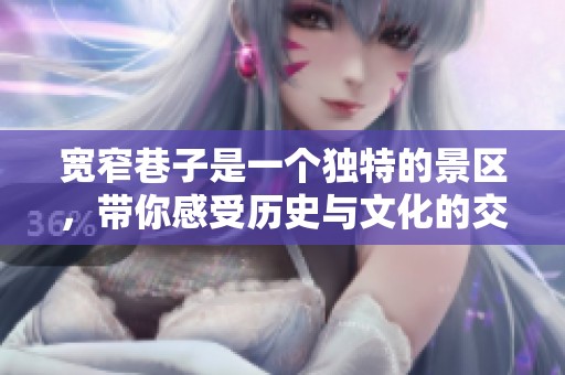 宽窄巷子是一个独特的景区，带你感受历史与文化的交融之美。