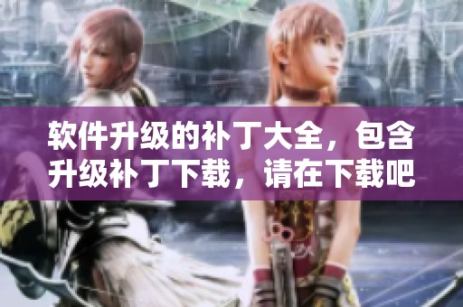 软件升级的补丁大全，包含升级补丁下载，请在下载吧获取最新信息