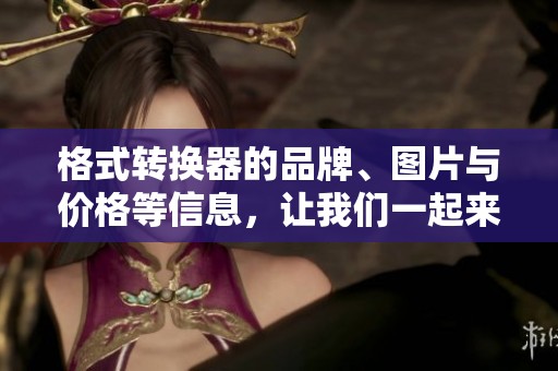 格式转换器的品牌、图片与价格等信息，让我们一起来了解格式转换器批发吧