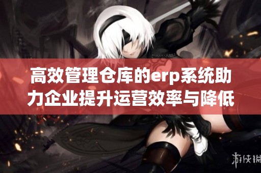 高效管理仓库的erp系统助力企业提升运营效率与降低成本