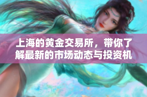 上海的黄金交易所，带你了解最新的市场动态与投资机会