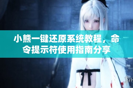 小熊一键还原系统教程，命令提示符使用指南分享