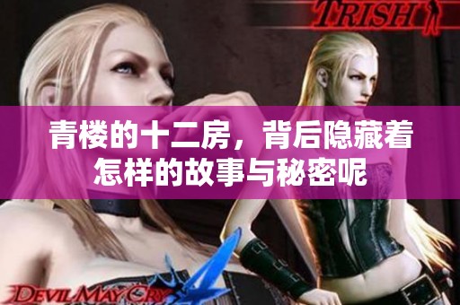 青楼的十二房，背后隐藏着怎样的故事与秘密呢