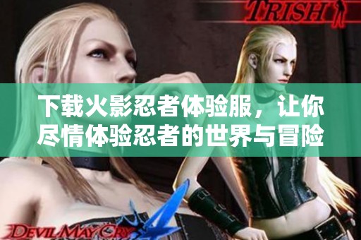 下载火影忍者体验服，让你尽情体验忍者的世界与冒险之旅